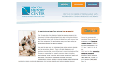 Desktop Screenshot of nymemorycenter.org